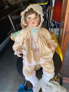 Large Porcelain Doll